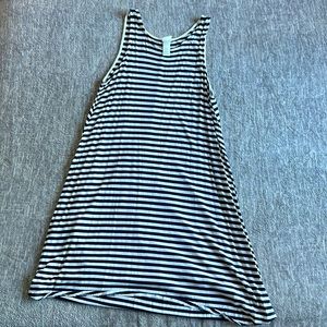 H&M above the knee striped dress